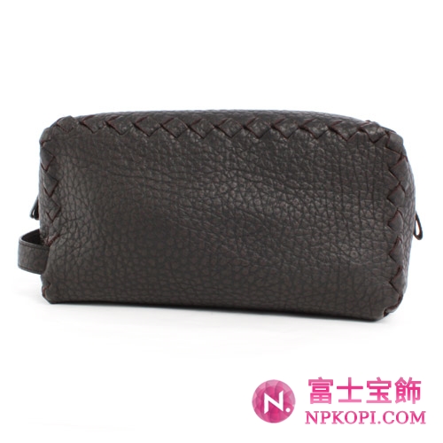 Bottega Veneta/ボッテガ・ヴェネタ トロレザー セカンドバッグ チョコレートブラウン 174361VQ1612008【2011年秋冬新作】 